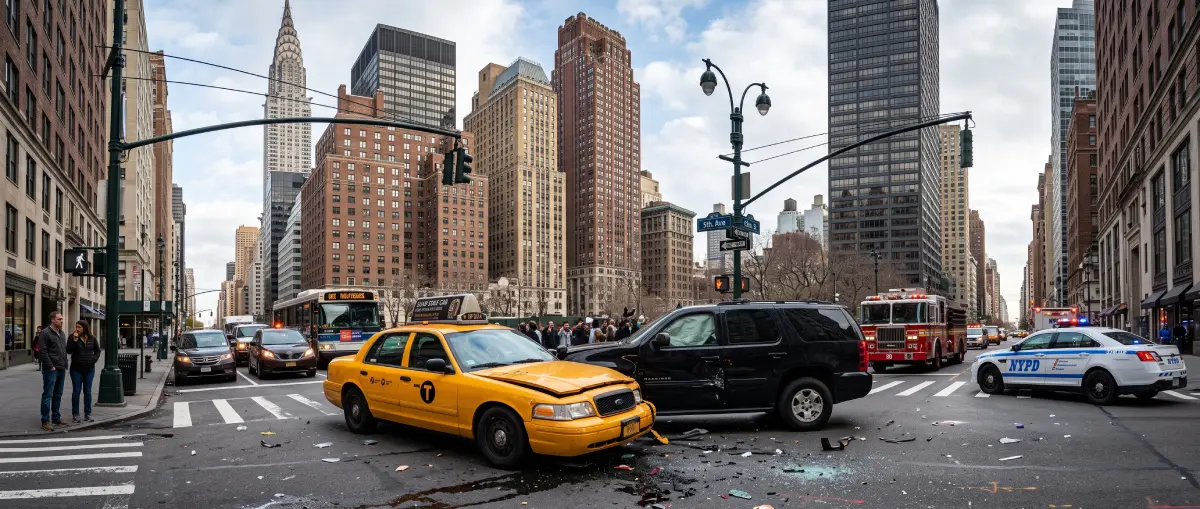 New York Motor Vehicle Accident Lawyer