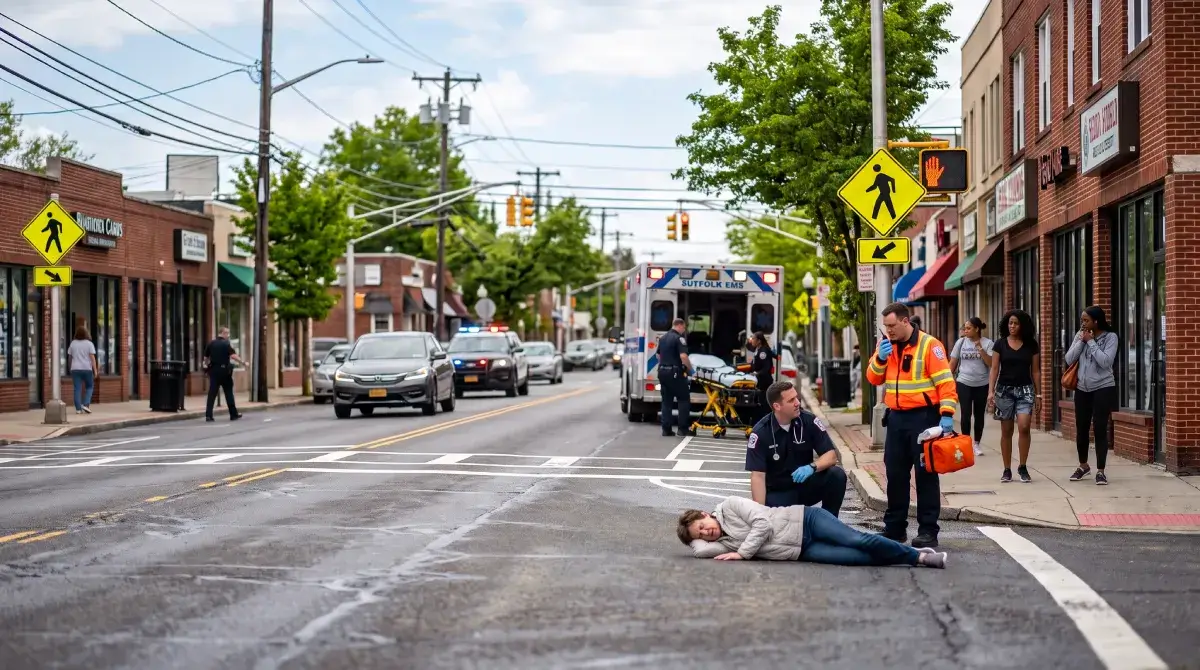 Suffolk County Pedestrian Injury Lawyer